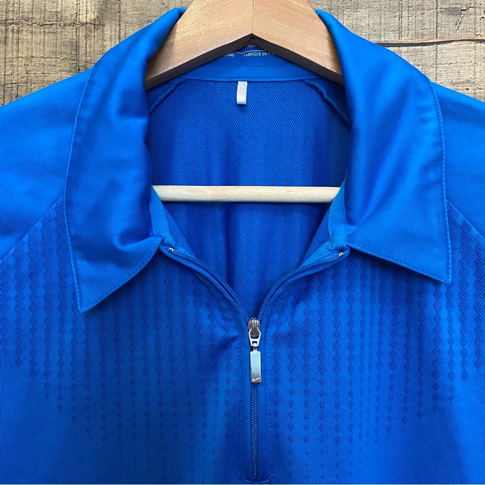 Nike Women's Royal Blue Short Sleeve Athletic Top - Picture 3 of 7